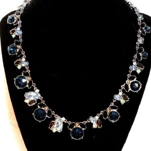 Vera Wang Blue Gemstone Necklace